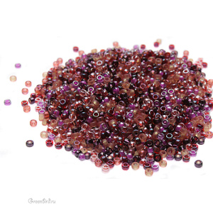 Бисер японский круглый MIYUKI Round 15/0, микс Vinyard (#MIX18), 10 г