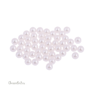 Swarovski 5809 Жемчуг без отверстий 2 мм, белый (#650), уп. 50 шт.