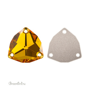 Swarovski пришивные 3272 Триллиант 20 мм, подсолнух (#292), 1 шт.
