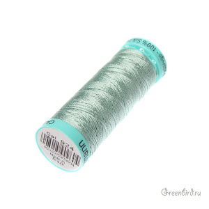 Шелковая нить Gutermann R753, 30м, серо-зеленый (#924)