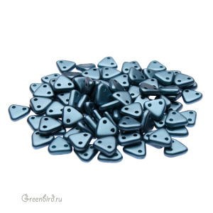 CzechMates Triangle 6мм, Steel Blue, 10 гр (#25033AL)