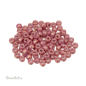 Бисер чешский Matubo цилиндрический 7/0, Luster Pink (#LK03000), 5 г