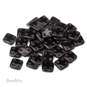 QuadraTile 6mm, Jet, 5 гр (#23980)