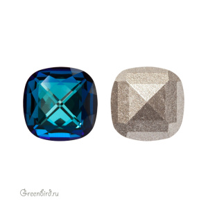 Swarovski 4461 Классический квадрат 8 мм, бермуда синий (#001BB), 1 шт.
