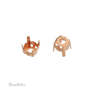 1088 Оправа для ювелирного кристалла Chaton SS29, томпак