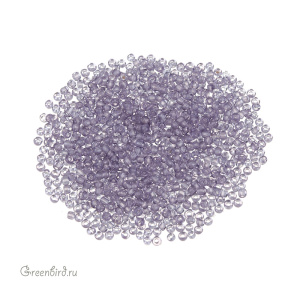 Винтажный бисер круглый 13/0, Tr. Violet (#162)