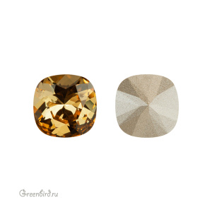 Swarovski 4470 Кушон 10 мм, золотистый топаз (#1003), 1 шт.