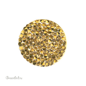 Swarovski 700132 Кристальная ткань Fine Rocks 20 мм, желтый (#GP24462), 1 шт.