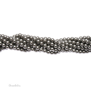 Swarovski 5810 Жемчуг 3 мм, серый (#731), уп. 50 шт.