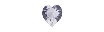 #4884 Heart Fancy Stone