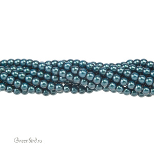 Swarovski 5810 Жемчуг 2 мм, иризирующий зеленый таити (#2004), уп. 50 шт.