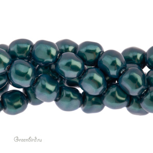 Swarovski 5840 Жемчуг барочный 8 мм, иризирующий зеленый таити (#2004), 1 шт.