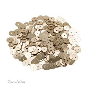 Пайетки 5мм плоские Oro (#2019)