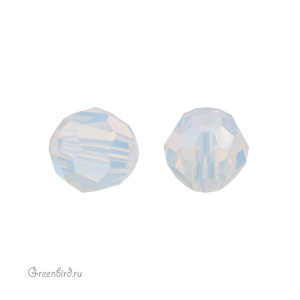 Swarovski 5000 Бусина круглая 8 мм, белый опал лунное сияние (#234MOL), 1 шт.
