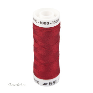 Шелковая нить AVAS Soie 1003, кардинал, 150 м (#681)