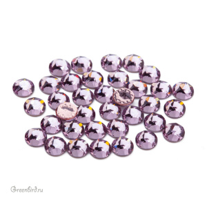 Swarovski 2078 Термостразы круглые SS16, светлый аметист (#212), уп. 36 шт.