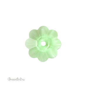 Swarovski пришивные 3700 Маргаритка 8 мм, перидот (#214), 1 шт.