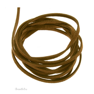 Шнур Ultrasuede 3 мм Brown (BR)