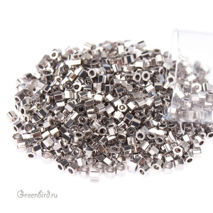 Бисер MIYUKI Delica Hex Cut шестиугольный 11/0 (#38), 4,5 г