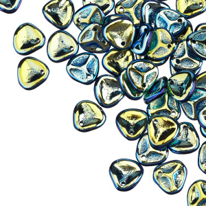 Rose Petals 8x7mm, Jet Full AB, 10 гр (#23980/28703)