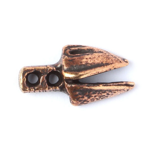 "Птаха", центральный элемент, ант. бронза, 1 шт. (#3963)