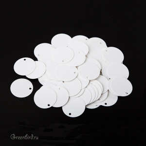 Пайетки Motivo M92 12 мм – Bianco (#176W)