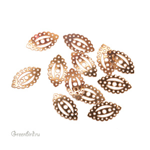 Пайетки LM Paris Fantasy 1216R – Or C2, 10 шт (#LMFAN_30)