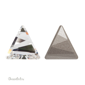 Swarovski 4717 Дельта 15,5 мм, прозрачный (#001), 1 шт.