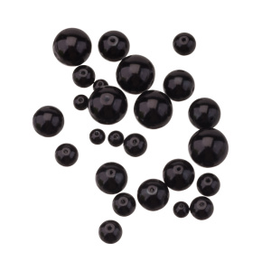 Crystalbird Микс жемчуга 4-10 мм, черный, уп.25 шт. (#MIX516)