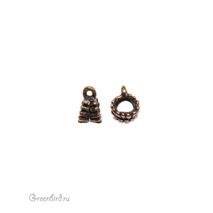 "Реликтовый лес", коннектор-бейл, ант. бронза, 1 шт. (#2639)