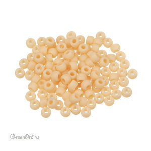 Бисер чешский Matubo цилиндрический 7/0, Matte/Opaque Ivory (#M13020), 5 г