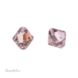 6328 подвеска Bicone 8 mm – Vintage Rose (#319)