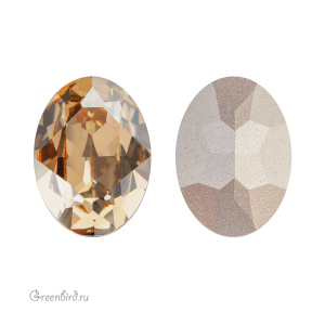 Swarovski 4120 Овал 18х13 мм, золотистая дымка (#001GSHA), 1 шт.