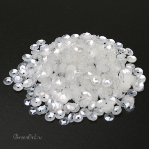 Пайетки LM Paris 4мм чаша 7001 (#LM24)