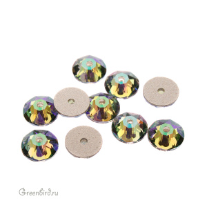 Swarovski 3188 Пайетки 5 мм, райское сияние (#001PARSH), уп. 10 шт.