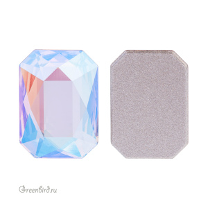 Swarovski 2602 Клеевые стразы Октагон 14х10 мм, винтажный розовый с мерцанием (#319SHIM), 1 шт.