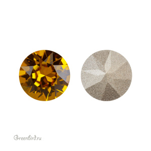 Swarovski 1088 Шатон SS29, золотистый топаз (#1003), 1 шт.