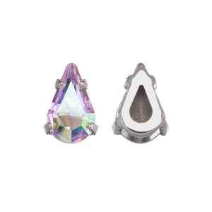 Crystalbird 4328 ÐÐ°Ð¿Ð»Ñ 10x6 Ð¼Ð¼ Ð² Ð¾Ð¿ÑÐ°Ð²Ðµ, ÑÐ¾Ð´Ð¸Ð¹, ÑÐ°Ð½ÑÐ¾Ð¼ (#001PH), 6 ÑÑ.