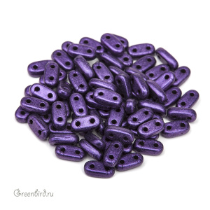 Bar 6x3mm, Metallic Suede Purple, 5 гр (#79021MJT)