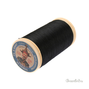 Нить Au Chinois 150 метров, Black (#180)