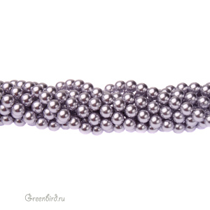 Swarovski 5810 Жемчуг 5 мм, лавандовый (#524), уп. 20 шт.