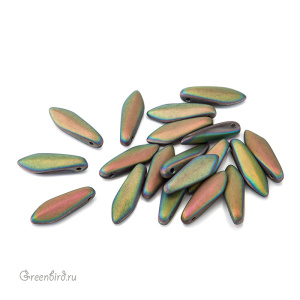 Glass Daggers 5x16mm, Vitrail Full Matted, 1 шт. (#00030/28170)