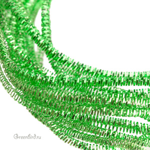 Канитель трунцал 1.5 мм, травянисто-зеленый (KAN5696)