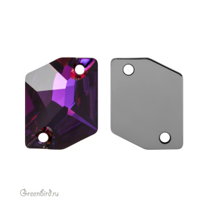 Swarovski пришивные 3265 Космик 20х16 мм, вулкан (#001VOL), 1 шт.