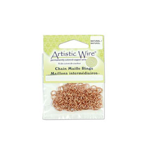 Соединительные кольца Artistic Wire 18Ga 4.37 мм, медь 