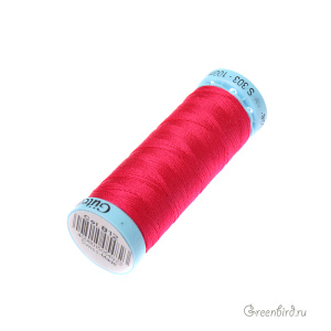 Шелковая нить Gutermann S303, 100м, амарант (#812)