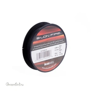 Нить S-Lon Fire, черный (SLF06BK50)