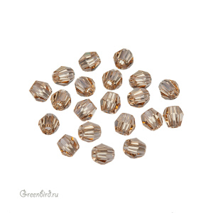 Swarovski 5000 Бусины круглые 3 мм, светлый колорадский топаз (#246), уп. 20 шт.