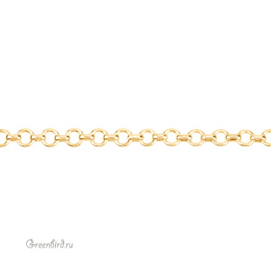Цепочка "Ролло", золото, 30 см (#Chain-78G)
