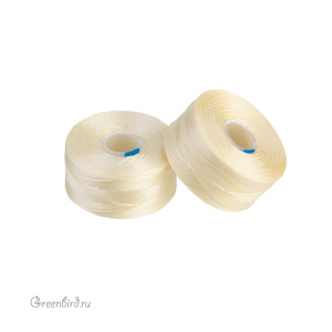 Нитки Superlon Bead Cord, кремовый (#SLAA-CR)
